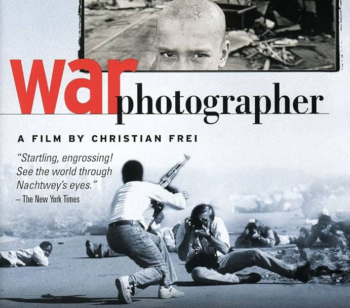 War photographer James Nachtwey